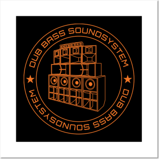 Dub Bass Soundsystem Posters and Art